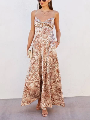 Zdjęcie produktu Milan Kiss Kombinezon w kolorze beżowo-brązowym rozmiar: XL