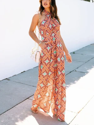 Milan Kiss Kombinezon w kolorze pomarańczowo-czerwonym rozmiar: M