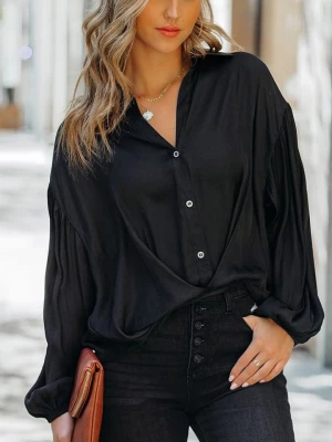 Milan Kiss Koszula w kolorze czarnym rozmiar: XL