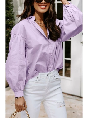 Milan Kiss Koszula w kolorze fioletowym rozmiar: L