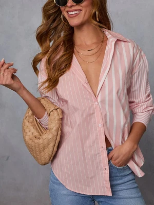 Milan Kiss Koszula w kolorze jasnoróżowym rozmiar: M