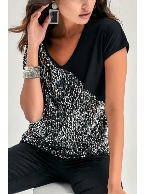 Milan Kiss Koszulka w kolorze czarno-białym rozmiar: S