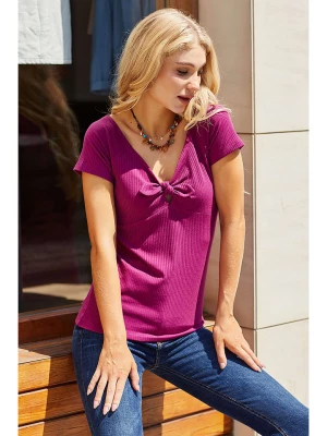 Milan Kiss Koszulka w kolorze fioletowym rozmiar: XL
