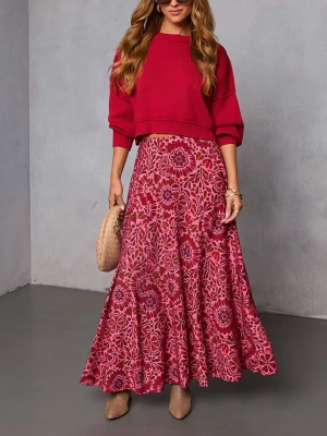 Milan Kiss Spódnica w kolorze różowym rozmiar: XL