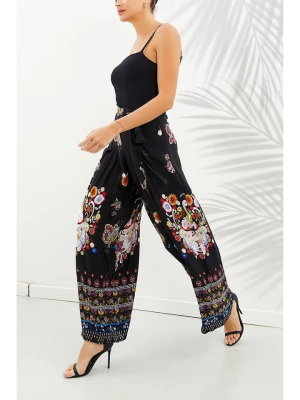 Milan Kiss Spodnie w kolorze czarnym rozmiar: M