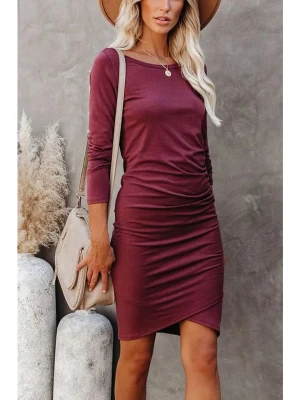 Milan Kiss Sukienka w kolorze burgundowym rozmiar: XL