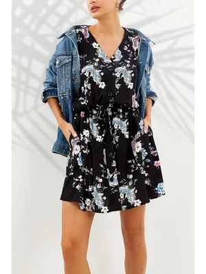 Milan Kiss Sukienka w kolorze czarno-błękitnym rozmiar: S
