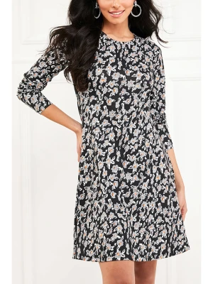 Milan Kiss Sukienka w kolorze czarno-fioletowym rozmiar: XL