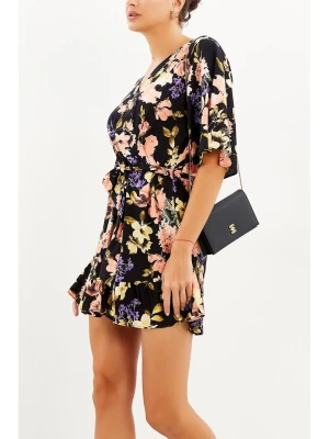 Milan Kiss Sukienka w kolorze czarno-jasnoróżowym rozmiar: XL