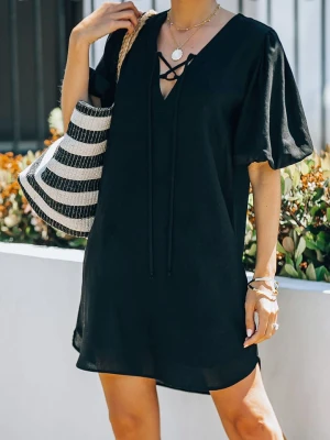 Milan Kiss Sukienka w kolorze czarnym rozmiar: XL