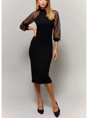 Milan Kiss Sukienka w kolorze czarnym rozmiar: XL