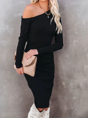 Milan Kiss Sukienka w kolorze czarnym rozmiar: M