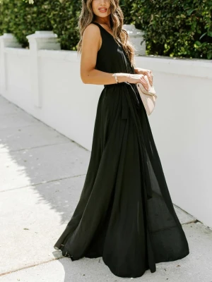 Milan Kiss Sukienka w kolorze czarnym rozmiar: L