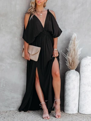 Milan Kiss Sukienka w kolorze czarnym rozmiar: S