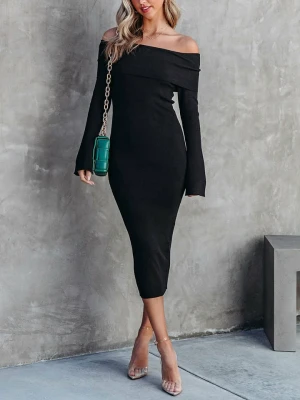 Milan Kiss Sukienka w kolorze czarnym rozmiar: L