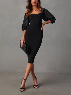 Milan Kiss Sukienka w kolorze czarnym rozmiar: L