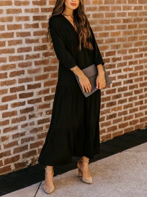 Milan Kiss Sukienka w kolorze czarnym rozmiar: L