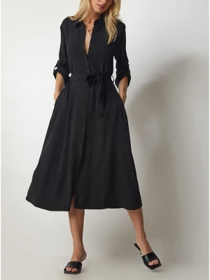 Milan Kiss Sukienka w kolorze czarnym rozmiar: XL