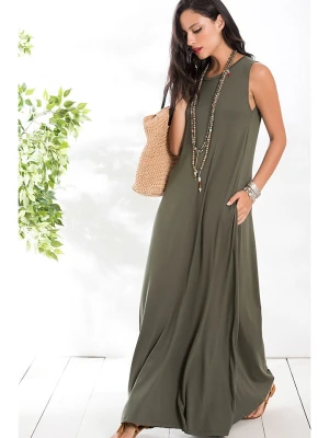 Milan Kiss Sukienka w kolorze khaki rozmiar: XL