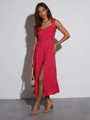 Milan Kiss Sukienka w kolorze koralowo-jasnobrązowym rozmiar: M