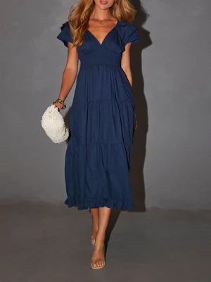 Milan Kiss Sukienka w kolorze niebieskim rozmiar: M