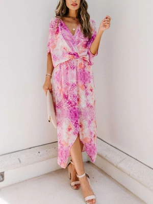 Milan Kiss Sukienka w kolorze różowym rozmiar: L