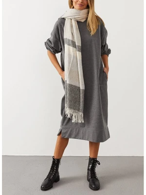 Milan Kiss Sukienka w kolorze szarym rozmiar: L