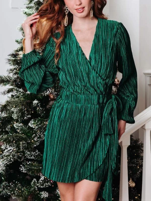 Milan Kiss Sukienka w kolorze zielonym rozmiar: XL