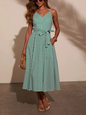 Milan Kiss Sukienka w kolorze zielonym rozmiar: XL