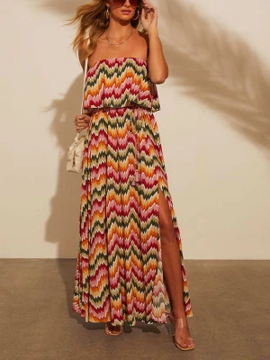 Milan Kiss Sukienka ze wzorem rozmiar: M