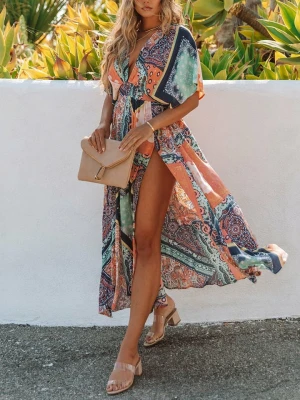 Milan Kiss Sukienka ze wzorem rozmiar: S