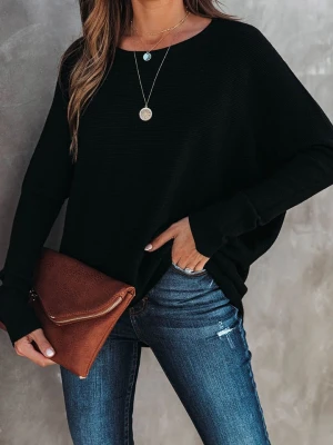 Milan Kiss Sweter w kolorze czarnym rozmiar: XL