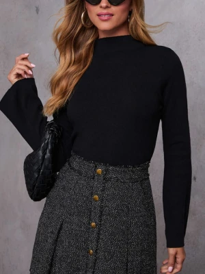 Milan Kiss Sweter w kolorze czarnym rozmiar: S
