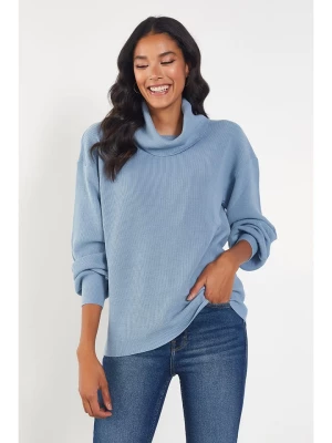 Milan Kiss Sweter w kolorze jasnoniebieskim rozmiar: S