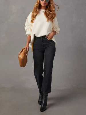 Milan Kiss Sweter w kolorze jasnożółtym rozmiar: XL