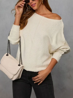 Milan Kiss Sweter w kolorze kremowym rozmiar: S