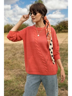 Milan Kiss Sweter w kolorze pomarańczowym rozmiar: S