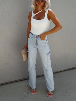 Milan Kiss Top w kolorze białym rozmiar: S