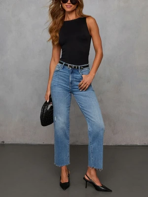 Milan Kiss Top w kolorze czarnym rozmiar: L