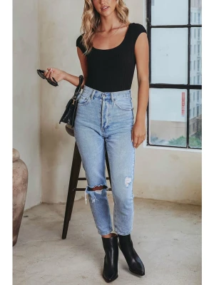 Milan Kiss Top w kolorze czarnym rozmiar: M