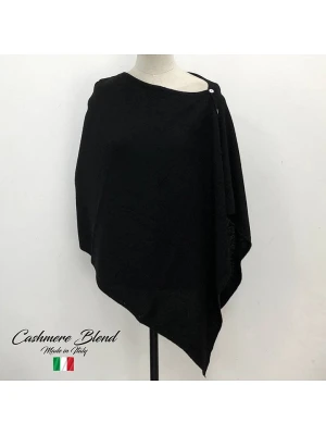 MILANO AMOUR Ponczo w kolorze czarnym rozmiar: onesize