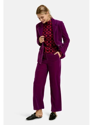 Milano Italy Blezer w kolorze fioletowym rozmiar: 36