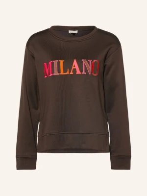 Milano Italy Bluza braun brązowy