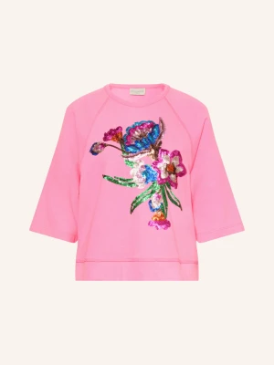Milano Italy Bluza Z Cekinami pink