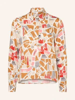 Milano Italy Bluzka Koszulowa beige