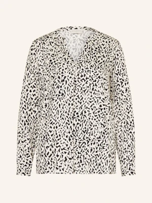 Milano Italy Bluzka Z Satyny schwarz