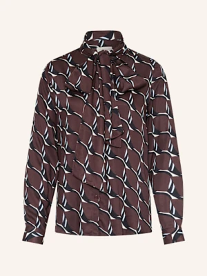 Milano Italy Bluzka Ze Zdejmowaną Wstążką braun