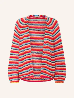 Milano Italy Dzianinowe Wdzianko Z Dodatkiem Moheru rot