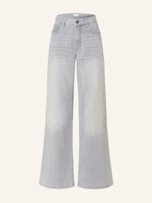 Milano Italy Dżinsy Z Szerokimi Nogawkami grau