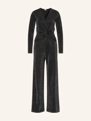 Milano Italy Kombinezon Z Błyszczącą Nicią schwarz